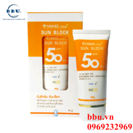 Kem chống nắng Yanhee Sunblock (white) giải pháp tối ưu cho làn da