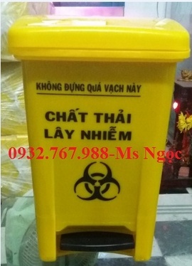 thùng rác đạp chân 20 lít