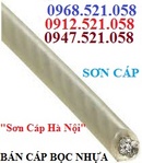 Tp. Hà Nội: Mr. Sơn 0913. 521. 058 bán Cáp Inox 304 phi 5,4, 3 bọc nhựa trắng ngoài Ha Noi CL1587989