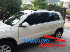 Nẹp viền khung kính cho xe Volkswagen tiguan 2010 - 2015