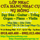 Tp. Hồ Chí Minh: Dạy đàn guitar cho thiếu nhi tại quận gò vấp tphcm CL1591505