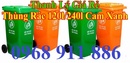 Tp. Hồ Chí Minh: thùng rác 2 bánh xe, thùng 120 lít, thùng 240 lít CL1430239