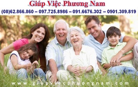 Dịch vụ giúp việc nhà, chăm em bé, chăm người già Phương Nam