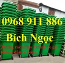 Tp. Hồ Chí Minh: bán thùng rác 120 lít, 240 lít, thùng đựng rác nhựa 2 bánh xe, thùng chứa rác RSCL1565193