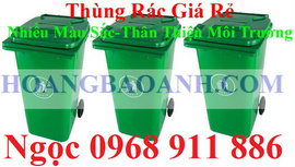 Đai lý bán thùng rác công công thùng rác 2, 3,4 bánh xe giá rẻ