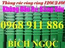 Tp. Hồ Chí Minh: Thùng rác nhựa công nghiệp 120L, 240L, Xe gom rác 660L, 1000L CL1501567P11