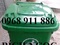[3] thùng nhựa màu xanh, cam 95L, 240L, xe gom rác, xe chở rác 400L, 660L