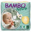 Tp. Hà Nội: Bỉm Cao Cấp Bambo Nature Sợi Tre Chống Hăm Dành Cho Bé 5-9kg M33 CL1618196P6