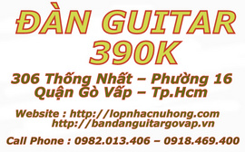 Chỗ bán đàn guitar gò vấp mua bán đàn guitar giá rẻ 390k tại 306 thống nhất p16