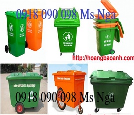 Khuyến mãi, giảm giá cuối năm các loại thùng đựng rác, thùng chứa rác , xe rác