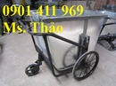 Tp. Hồ Chí Minh: Xe thu gom rác 3 bánh xe, xe gom rác 3 bánh nhỏ, xe đẩy rác bằng tôn, xe rác CL1593938