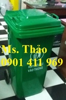 Tp. Hồ Chí Minh: Thùng rác công cộng 2 bánh xe, thùng rác 95 lít, 120 lít, 240 lít nhựa HDPE CL1594414