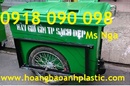 Tp. Hồ Chí Minh: tìm đại lý phân phối : thùng rác ,thùng đựng rác, xe rác ,xe đẩy rác, xe thu rác CL1595560