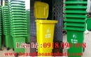 Tp. Hồ Chí Minh: Thùng rác nhựa, thùng đựng rác, thùng chứa rác 2 bánh xe, xe rác CL1597472