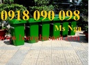 Tp. Cần Thơ: Thùng rác công cộng, thùng rác công viên , thùng rác 2 bánh xe giá rẻ nhất CL1597472