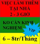 Tp. Hồ Chí Minh: Việc làm thêm cho sinh viên uy tín chất lượng lương 5-9tr/ Tháng CL1672828P7