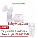 Đồng Nai: Máy hút sữa Spectra M2 -Tặng 15 túi trữ sữa-Babymua. com CL1599835