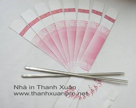 Nhận in bao đũa bao thìa lấy nhanh giá rẻ đẹp