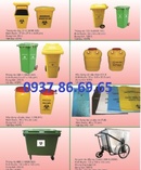 Tp. Hà Nội: thùng rác nguy hại 240l, túi rác y tế, hộp đựng kim tiêm, thùng rác bệnh viện CL1600797