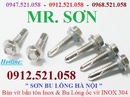 Tp. Hà Nội: Bán vít bắn tôn INOX Hà Nội 0968. 521. 058 bán vít tự khoan INOX đầu Dù RSCL1702613