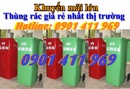 Tp. Hồ Chí Minh: Thùng rác 120 lít, thùng rác 60 lít, thùng rác nhựa, thùng rác 2 bánh xe, xe rác CL1604321P3