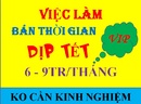 Tp. Hồ Chí Minh: Việc Làm Thêm Trước & Sau Tết 2016, Thu Nhập 6-9tr/ Tháng CL1630839P4