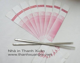 Nhà in Thanh Xuân chuyên nhận in túi đũa các loại nhà hàng