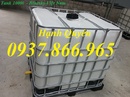 Tp. Hà Nội: thùng nhựa đựng hóa chất 1 khối màu trắng, tank nhựa cũ 1000l, tank nhựa hà nội CL1604527