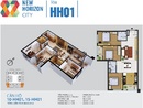 Tp. Hà Nội: Thiết kế căn góc 88. 05 m2 tòa HH01 chung cư 87 Lĩnh Nam. CL1608110