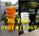 Tp. Hồ Chí Minh: Thùng rác y tế 120 lít, thùng rác y tế, thùng rác y tế 2 bánh xe 120 lít CL1608542
