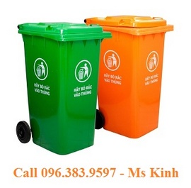 thùng rác công cộng 240l