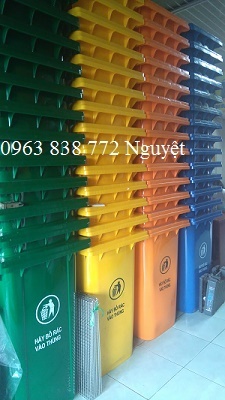 Thùng rác 240l nhựa, thùng rác nhập khẩu Thái Lan. 0963 838 772