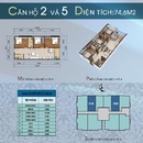 Tp. Hà Nội: 21tr/ m2 căn 3 ngủ dt 74,6m chung cư 304 Hồ Tùng Mậu CL1611604