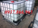 Phú Thọ: bồn nhựa 1000l, tank nhựa 1000l, thùng nhựa 1 khối màu trắng lồng thép CL1612943