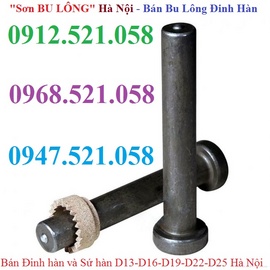 Sơn Phạm 0913.521.058 Bu lông đinh hàn - Stub welding giá rẻ tại Hà Nội