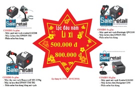 Lì xì 500k-800k cho bộ sản phẩm bán hàng siêu thị