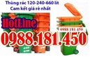 Tp. Hồ Chí Minh: Thùng rác nhựa HDPE 120 lít màu xanh nắp kín 2 bánh xe giá tốt CL1620973P17