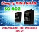 Tp. Hồ Chí Minh: máy chấm công thẻ cảm ứng SC 403 lắp đặt và bảo hành tận nơi miễn phí CL1295314