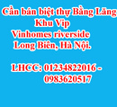 Tp. Hà Nội: Cần bán biệt thự Bằng Lăng khu Vip Vinhomes riverside, Long Biên, Hà Nội. RSCL1128562