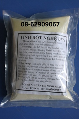 Bán sản phẩm Tinh bột ngệ đen- Bồi bổ cơ thể, chữa dạ dày, tá tràng