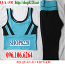 Tp. Hà Nội: Bộ quần áo tập gym, yoga, aerobic mẫu QA-58 ! LH 096. 106. 6264 CL1667419P5