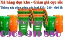 Tp. Hồ Chí Minh: Thùng rác nhựa 660l, xe rác công nghiệp, xe rác 660l, xe thu gom rác giá rẻ CL1622294