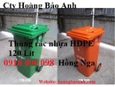 An Giang: bán thùng chứa rác 120 lít, 240 lít, thùng rác nhựa công cộng CL1623261