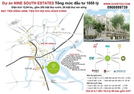 $$ Bán nhà biệt thự ven sông, diện tích 270m2 giá 7,2 Tỷ tại Dự án Nine South