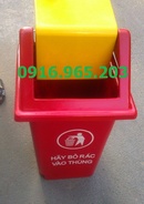 Tp. Hồ Chí Minh: thùng rác nắp bập bênh 60 lít, bán thùng rác nắp bập bênh 60l CL1630427P3