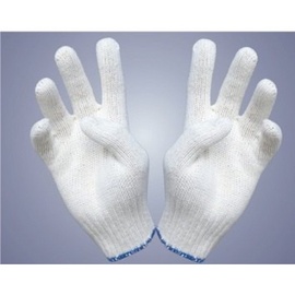 Găng tay bảo hộ sợi len màu trắng