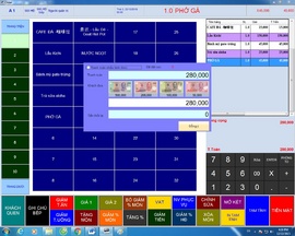 Phần mềm tính tiền cho khách dùng cho nhà hàng giá rẻ