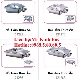 Nồi buffet, đèn buffet, khay buffet, Nồi buffet, nồi hâm buffet, soup chafing dish b