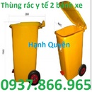 Bắc Giang: túi rác y tế bệnh viện, thùng rác y tế màu vàng 20lit, thùng rác 240lit CL1669673P5