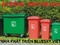 [4] thùng rác nhựa hdpe 660lit, thùng rác 95lit 2 bánh xe, thùng rác